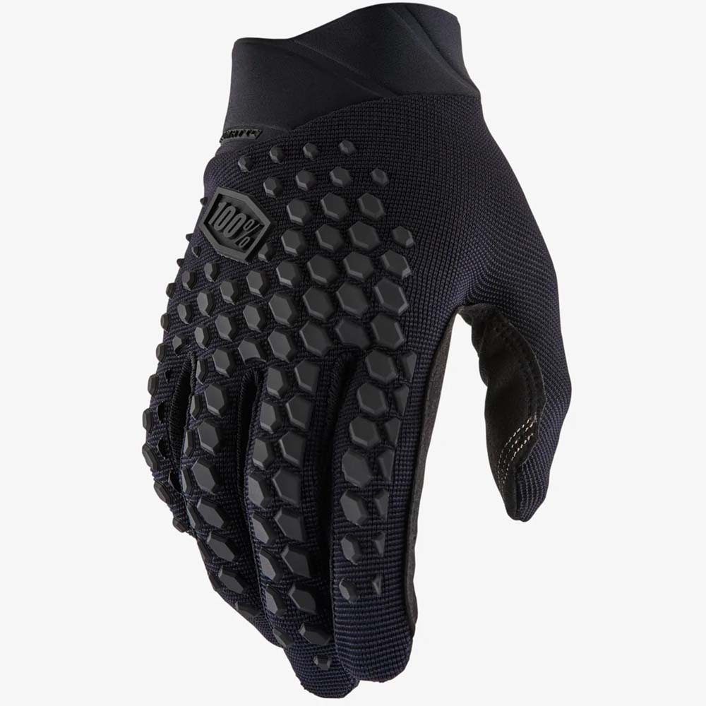 100% Geomatic Black/Charcoal перчатки для мотокросса