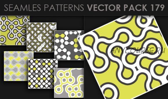 [designious] Seamless Patterns vector pack 179