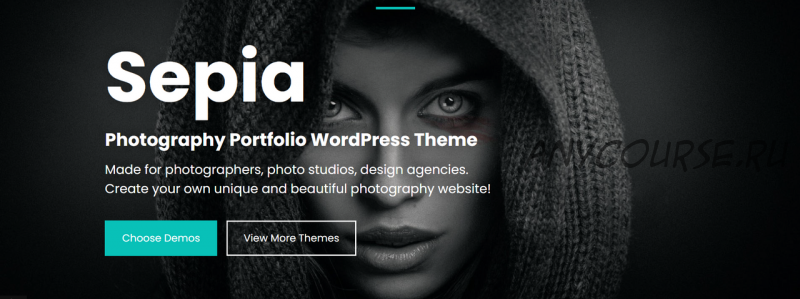 [themeforest] Sepia - Photography Portfolio WordPress Theme