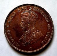 1 доллар 1920 Стрейтс Сеттлментс AUNC Великобритания