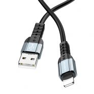 Кабель USB-8pin Borofone BX64, 1м, 2,4А, черный