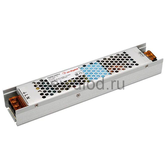 Блок питания ARS-200L-12 (12V, 16.7A, 200W) (IP20 Сетка, 2 года) Arlight