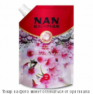 Nan Kaori Bio Кондиционер д/белья 800мл c ароматом Японской сакуры,сменный блок, шт