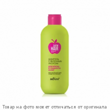 БЕЛИТА.SATIN HAIR Шампунь с яблочным уксусом для блеска и гладкости волос 400мл