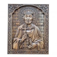 Резная икона св. Владимир