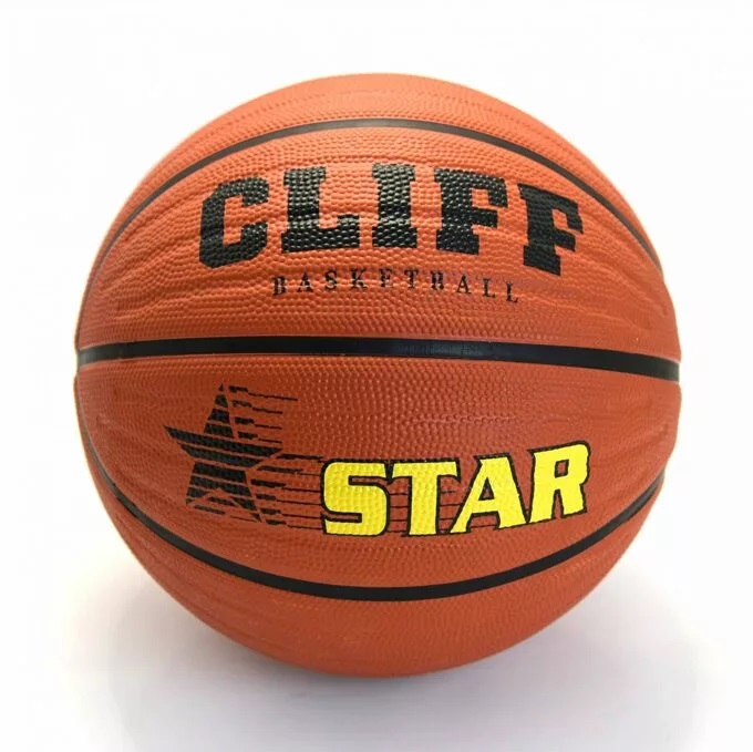 Мяч баскетбольный №7 CLIFF Star (резина)