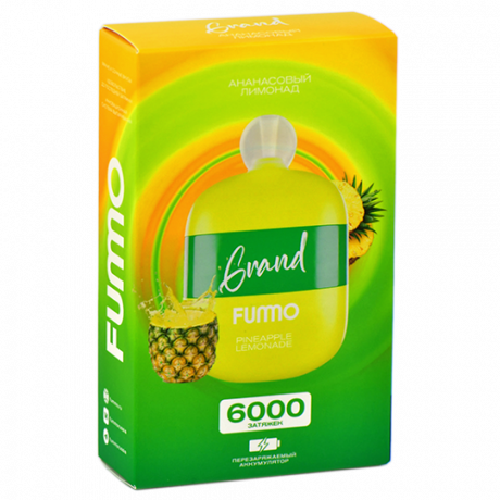 Fummo Grand 6000 - Ананасовый лимонад