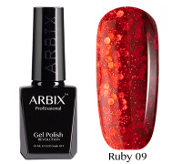 Гель лак  ARBIX  Ruby № 9