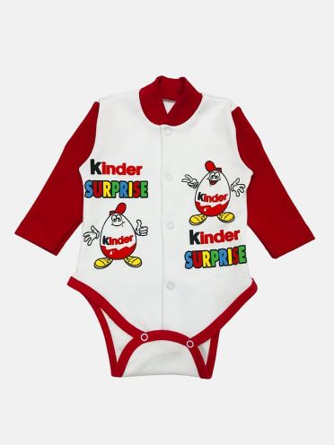 Боди "Kinder Surprise" A2-BD132-ITpk, интерлок-пенье