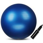 Мяч гимнастический Anti-burst с насосом IN002 Indigo синий