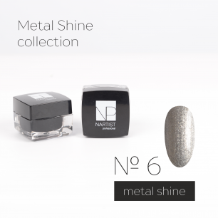 Metal Shine 6 Nartist  (блёстки в баночке)