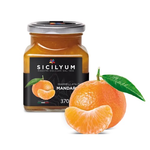 Мармеллата из сицилийского мандарина Sicilyum 370 г, Marmellata di mandarini di Sicilia 370 g