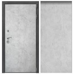 Металлическая Входная Дверь Дверной континент ДК-3/панель 743 Лофт бетон грей