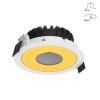 Светильник SWG Combo 2.0 Magnet с Желто Золотой Накладкой Slim 10Вт Белый, Пружинный / СВГ