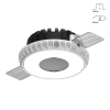 Светильник SWG Combo 2.0 Magnet с Серебряной Накладкой Slim 10Вт Белый, под Шпатлевку / СВГ...