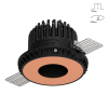 Светильник SWG Combo 2.0 Magnet с Медной Накладкой Power 10Вт Черный, под Шпатлевку / СВГ...