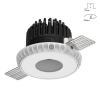 Светильник SWG Combo 2.0 Magnet с Белой Накладкой Power 10Вт Белый, под Шпатлевку / СВГ...