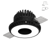 Светильник SWG Combo 2.0 Magnet с Серебряной Накладкой Premium 12Вт Черный, под Шпатлевку / СВГ...