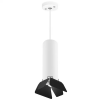 Светильник Подвесной Lightstar RULLO HP16 RP496437 Черный, Белый, Металл / Лайтстар