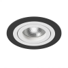 Светильник Встраиваемый Lightstar INTERO 16 ROUND GU10 i61706 Белый, Черный, Металл / Лайтстар