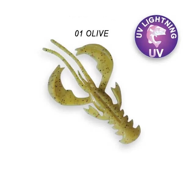 Приманка Crazy Fish Nimble, цвет 1 - Olive