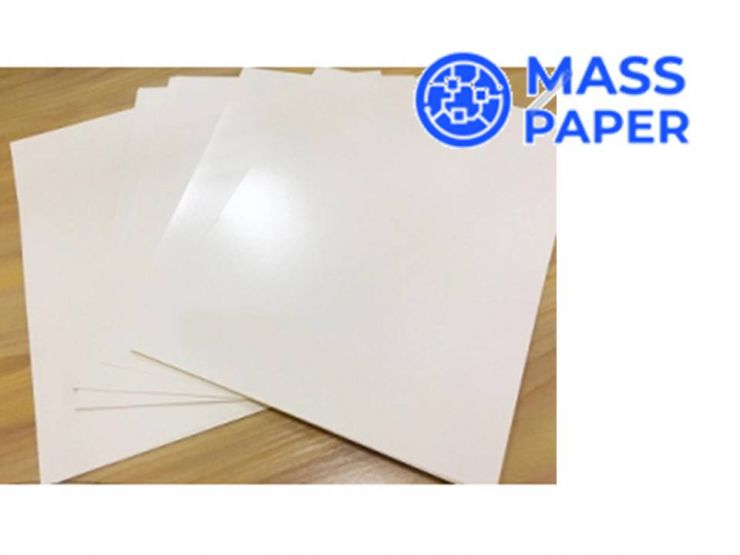 Гуммированная бумага MASS PAPER 180гр, 550*710 для деколи