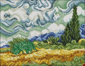 Феникс. Винсент Ван Гог "Пшеничное Поле с Кипарисами". А-3