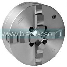 Польский токарный патрон 3714-630-11 Bison-Bial DIN 55026 сквозное крепление