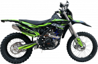 Эндуро кроссовый мотоцикл BSE Z7 300e 21/18 Green Blast
