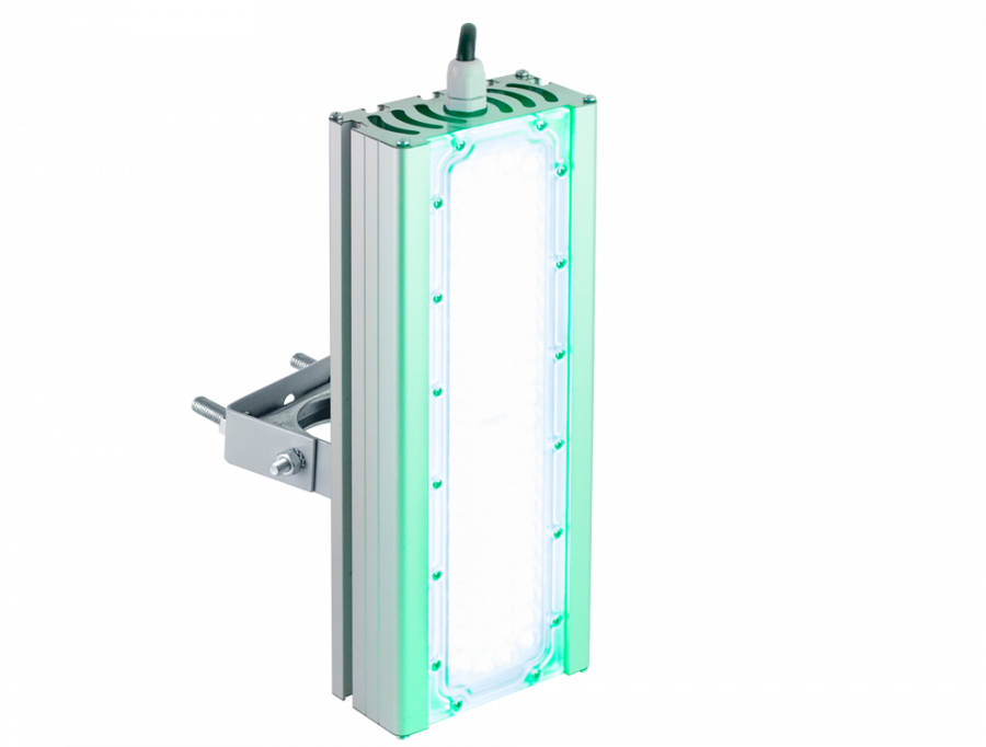 Архитектурный светодиодный светильник  VRN-AR90-32-AGK67-U Кривая силы света (КСС): Л (Полуширокая), 90°