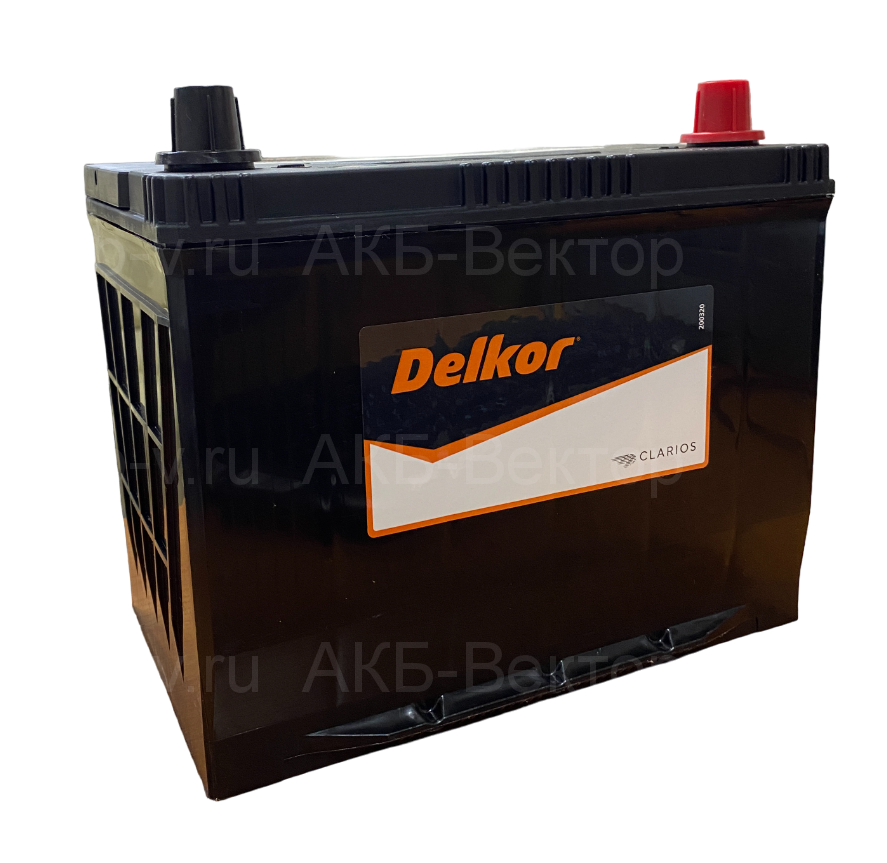Аккумулятор Delkor 80Ач 700A(CCA) 90D26