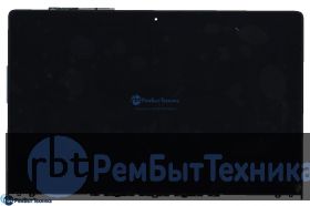 Модуль (Матрица, экран, дисплей + тачскрин)  Lenovo IdeaPad Y700-15ISK черный с рамкой