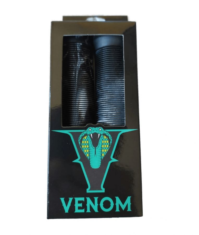 Грипсы, ручки для трюкового самоката фирма Venom V-1 Black