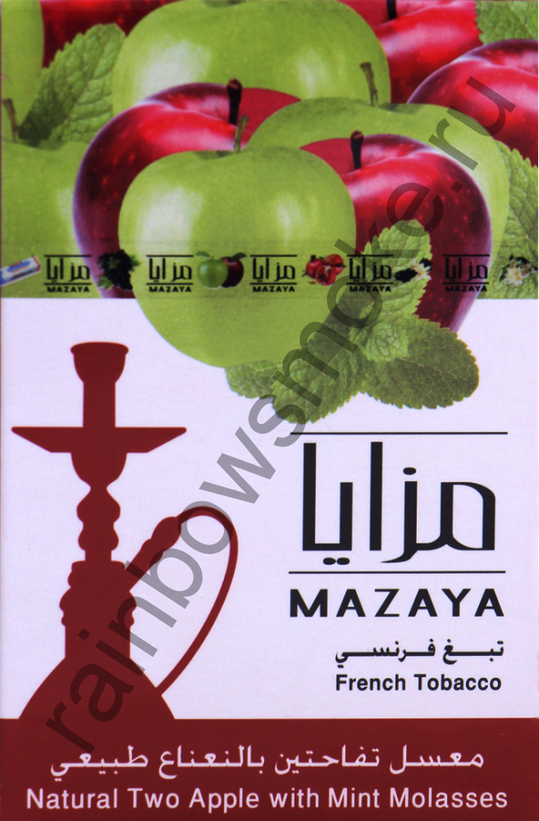Mazaya 1 кг - Two Apple with Mint (Двойное Яблоко с мятой)