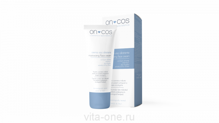 ONCOS Moisturizing Face Cream (Онкос Увлажняющий крем с маслом Ши) 75 мл