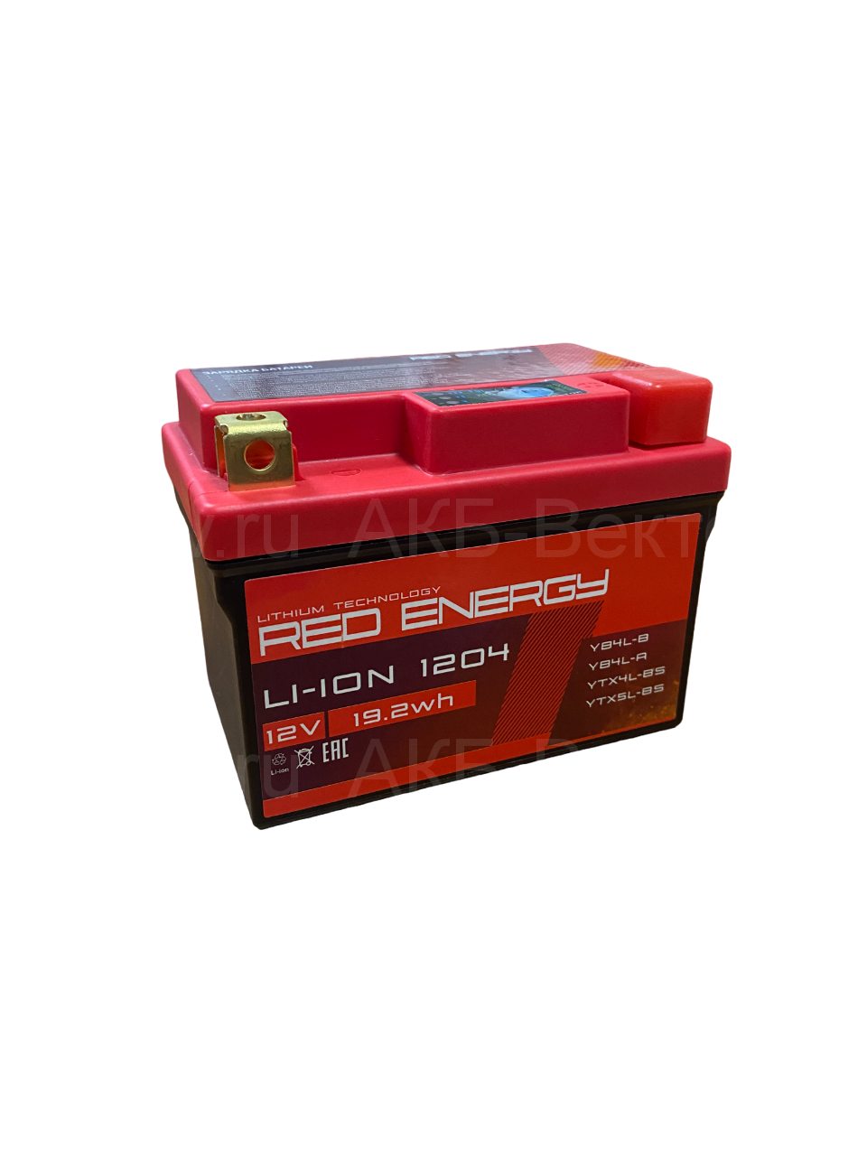АКБ Red Energy Li-ion 1204 YTX4L-BS литиевый