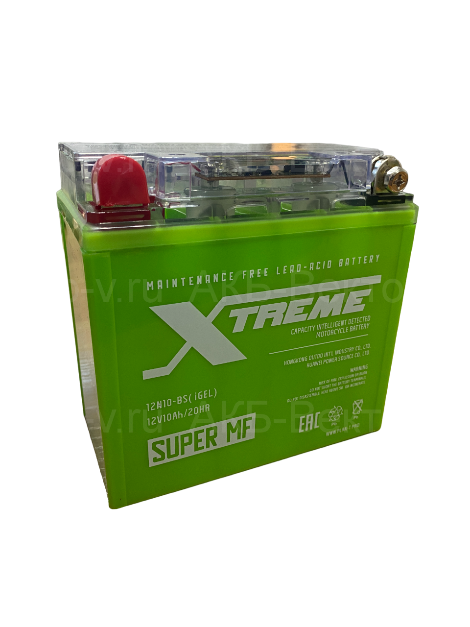 АКБ Xtreme  10Ач (12N-10-BS) iGEL
