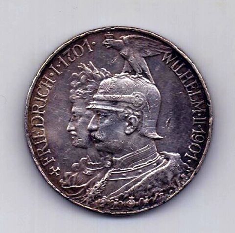 5 марок 1901 Пруссия Германия