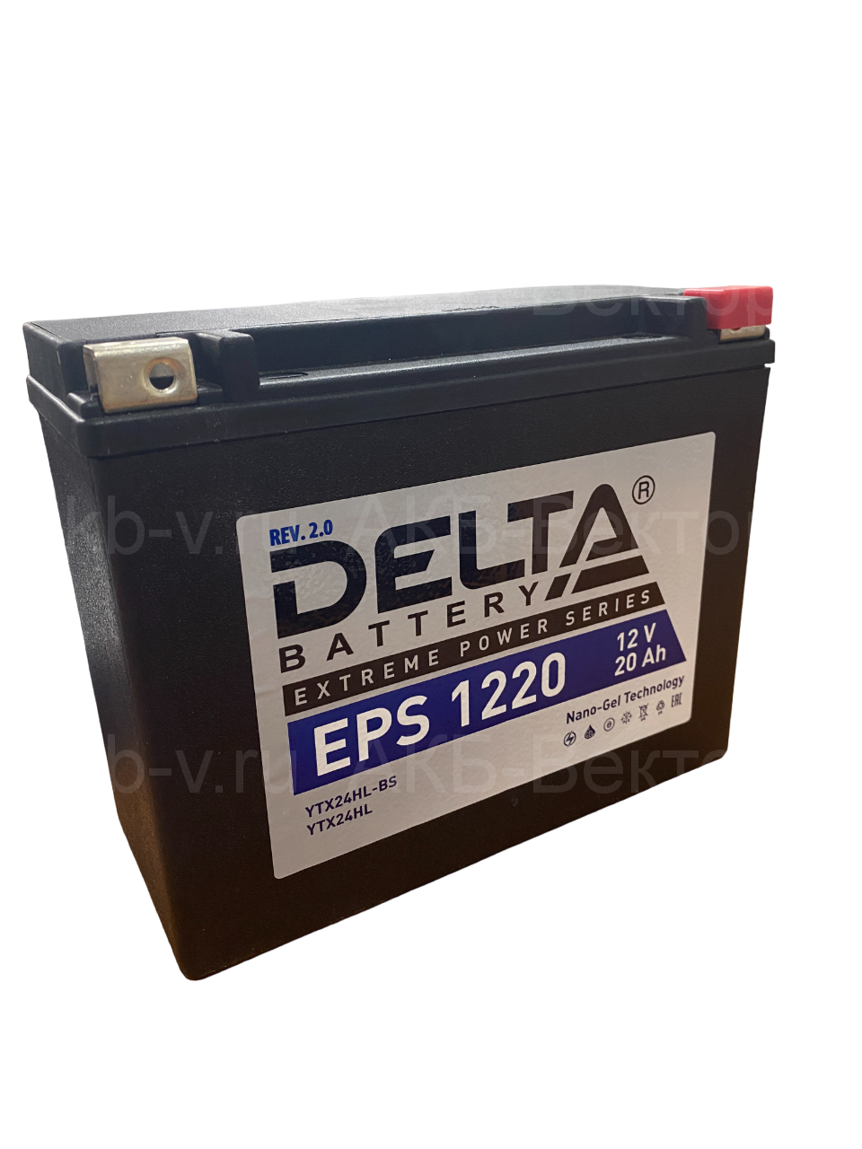 АКБ Delta EPS 1220 (20Ач 350А) YTX24HL-BS (22г)