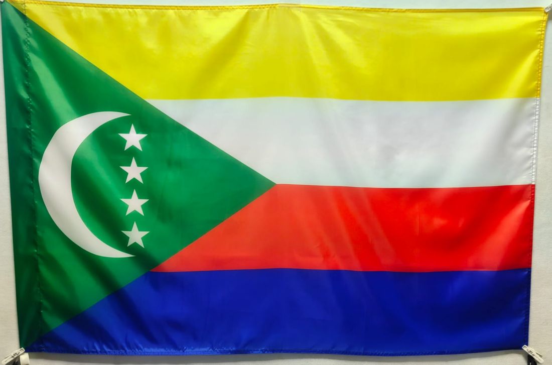 Флаг Коморских островов 135х90см.