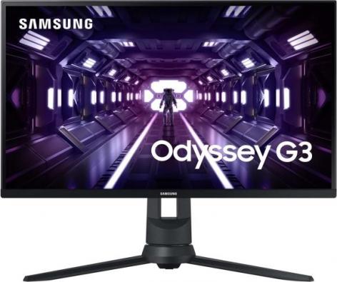 24" Монитор Samsung Odyssey G3 F24G33TFWI, 1920x1080, 144 Гц, *VA, черный