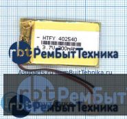 Аккумулятор Li-Pol (батарея) 4*25*40мм 2pin 3.7V/300mAh