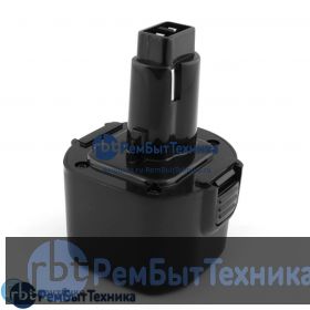 Аккумулятор для Black and Decker FSB96, GC960, HPB96, SF100 9.6V 1500mAh (Ni-Cd)