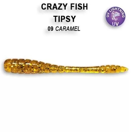 Приманка Crazy Fish Tipsy 2, цвет 9 - Caramel