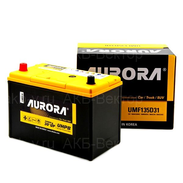 АКБ Aurora Ultra 100Ач UMF135D31L/ UMF135D31R