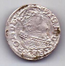 1 грош 1626 Литва Польша XF