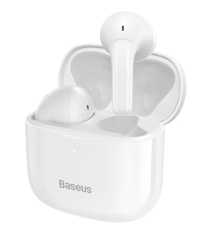 Беспроводные bluetooth наушники Baseus True Wireless Earphones Bowie E3 белые