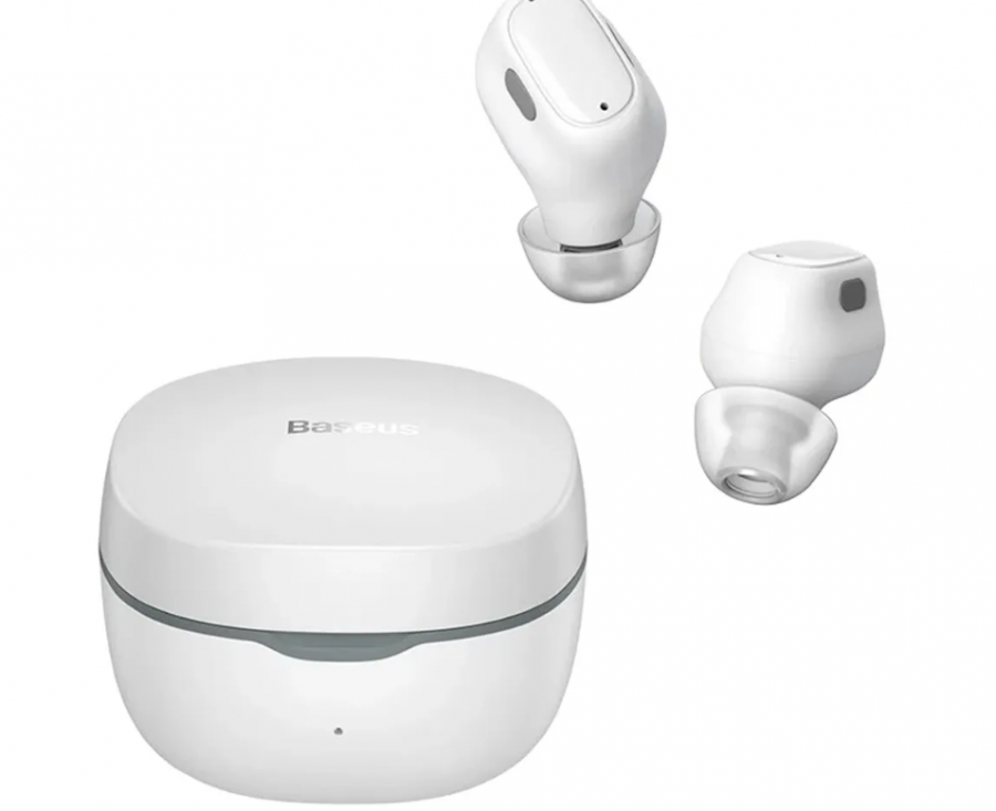 Беспроводные наушники Baseus Encok True Wireless Earphones WM01 белые (NGWM01-02)