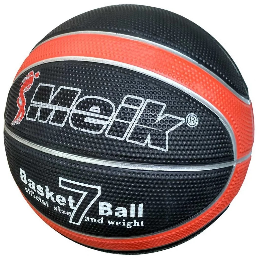Мяч баскетбольный черный Meik 7