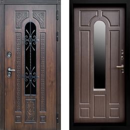 Дверь входная Termo-door Лацио 3К Винорит Дуб / Венге металлическая
